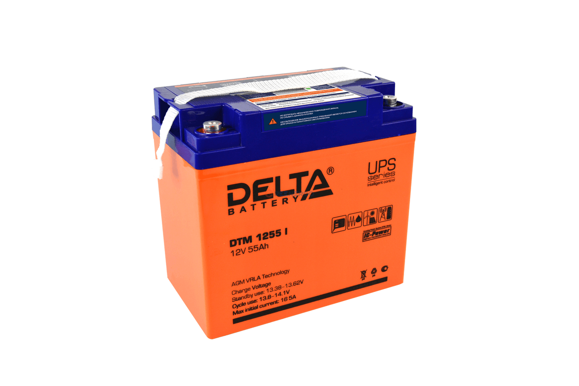 Аккумулятор Delta DTM 1255 I Аккумулятор Delta DTM 1255 I