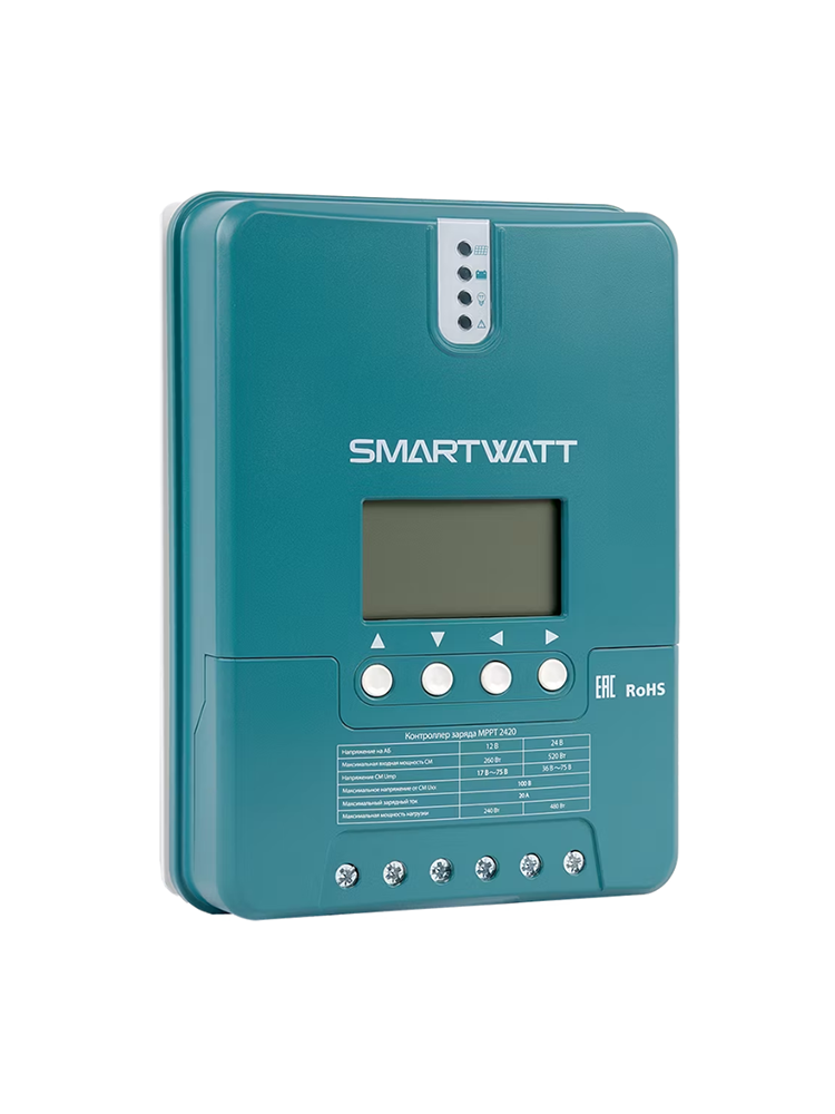 2420 new 5 Контроллер заряда SmartWatt (Delta) MPPT 2420 20А — изображение 1