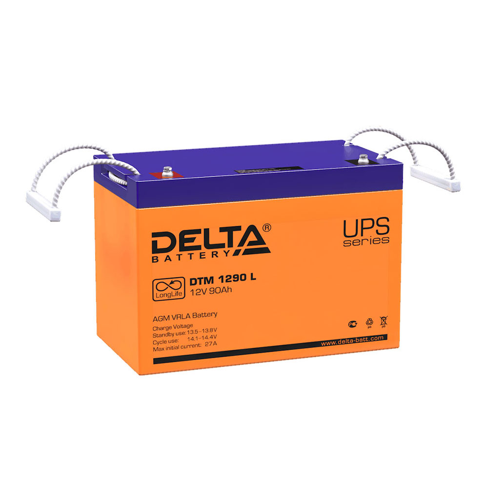 Аккумулятор Delta DTM 1290 L Аккумулятор Delta DTM 1290 L