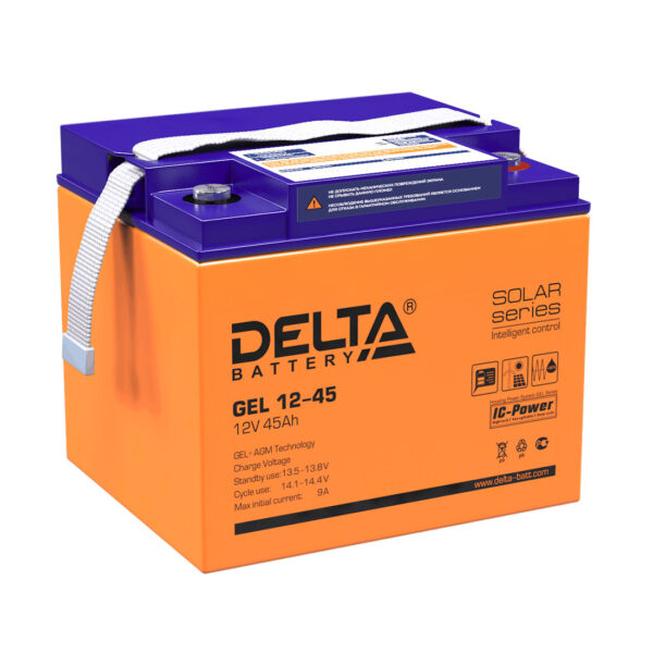 Аккумулятор Delta GEL 12-45
