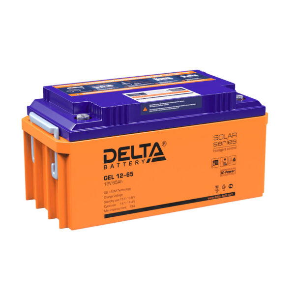 Аккумулятор Delta GEL 12-65