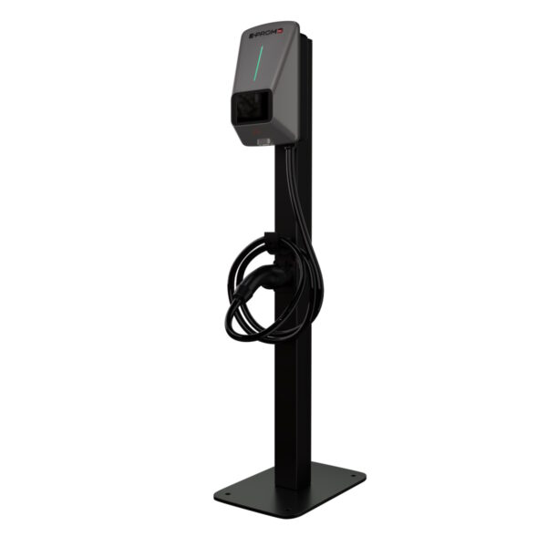E-PROM mini PRO 7-22кВт напольная зарядная станция для электромобилей